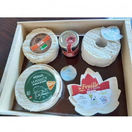 - Plateau de 5 fromages en caissette