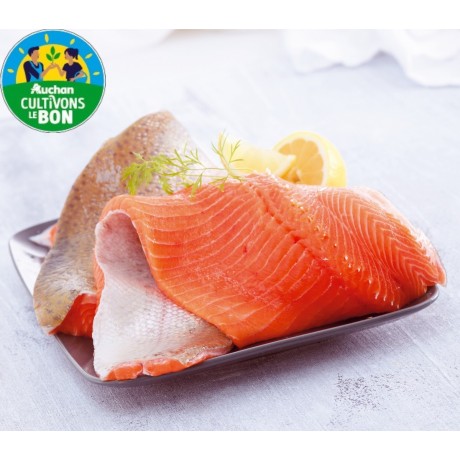 - Filet de truite Auchan Cultivons le bon