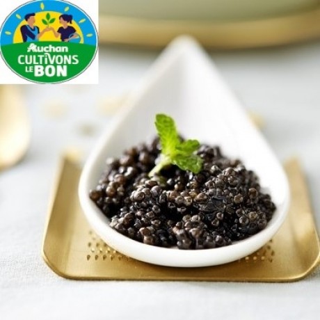 - Caviar d'Aquitaine Oscietre Auchan Cultivons le bon