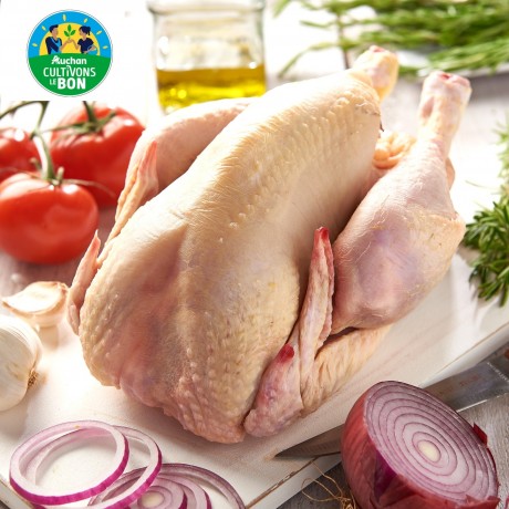 - Poulet blanc de Lyré Bio Auchan Cultivons le bon