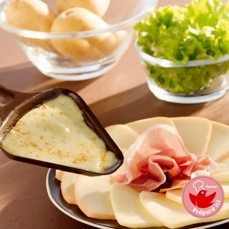 -Plateau raclette nature au lait cru