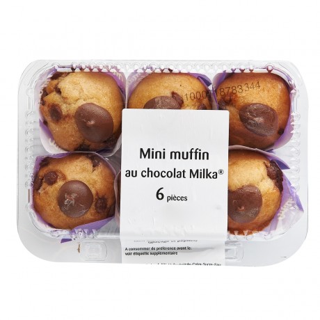 - Mini muffins au chocolat Milka