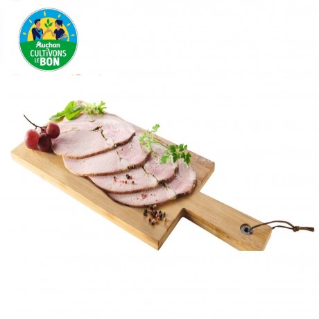 - Duo filet et poitrine rôti Le porc de nos villages Auchan Cultivons le bon