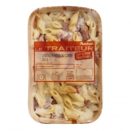 - Gratin de pâtes au comté 