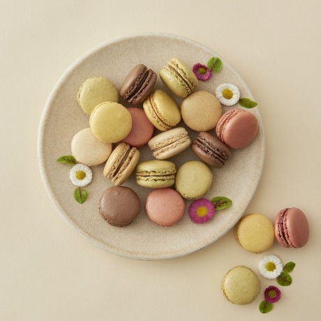 Macarons assortis 6 parfums 