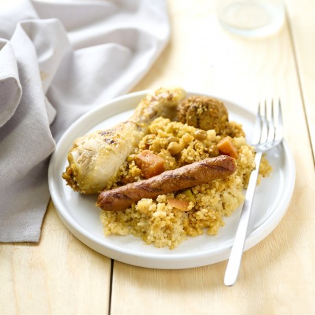 - Couscous complet aux Légumes frais