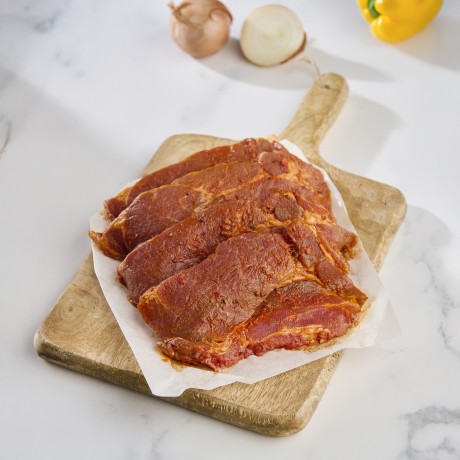 - Côtes de porc marinées à la mexicaine