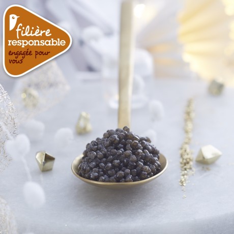 - Caviar d'Aquitaine Gros grains Filière responsable Auchan