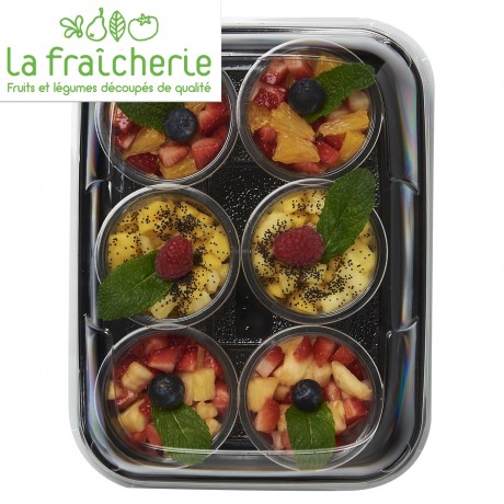 - La fraicherie - Verrines 2 recettes fruitées