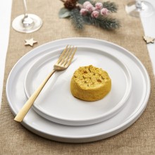 Mousse de potimarron à la crème et aux échalotes