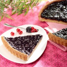 Tartes aux myrtilles sauvages 2 pièces