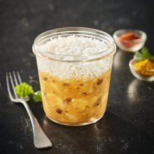 Poulet tikka massala et riz