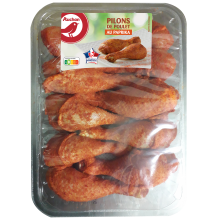 - Pilons de poulet aromatisés au paprika