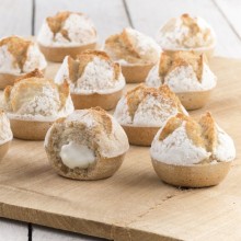 Mini-coeurs fondant au brie 