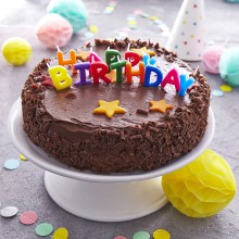 - Gâteau Happy Birthday