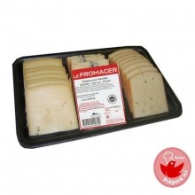 - Plateau pour raclette Morbier, lait cru, poivre