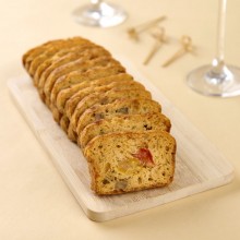Cakes aux légumes prétranchés