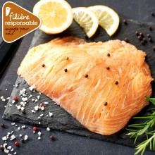 - Escalope de saumon Atlantique Filière responsable Auchan