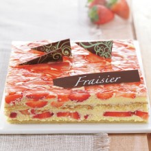 - Fraisier carré 48 personnes