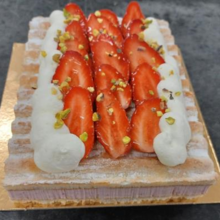 - Entremets charlotte aux fraises