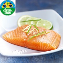 - Pavé de saumon sous vide Auchan Cultivons le bon