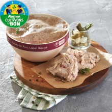 - Rillettes pur porc Label Rouge Auchan Cultivons le bon