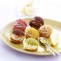 Mini choux garnis assortis Plateau de 48 pièces